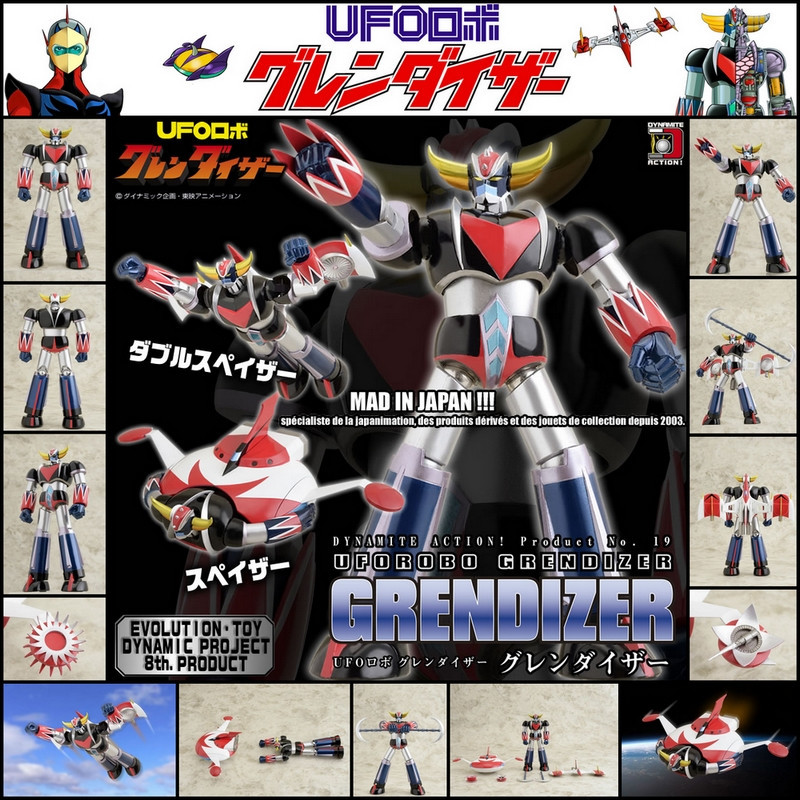GOLDORAK figurine Goldorak Dynamite Action Evolution Toy GOLDORAK figurine Goldorak Dynamite Action Evolution Toy
