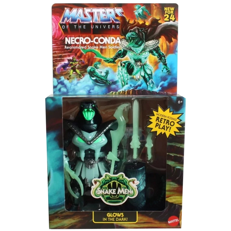 MAITRES DE L’UNIVERS Origins Figurine Necro-Conda Mattel MAITRES DE L’UNIVERS Origins Figurine Necro-Conda Mattel