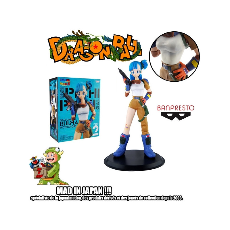 DRAGON BALL Z figurine Bulma Motocross Banpresto DX DRAGON BALL Z figurine Bulma Motocross Banpresto DX