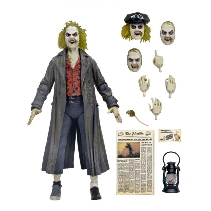 Ultimate Beetlejuice Guida Turistica The Bio-Exorcist Scale Action Fig. 18 cm Beetlejuice 1988