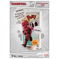  DEADPOOL figurine Mini Egg Attack Deadpool Jump Out 4th Wall Beast Kingdom