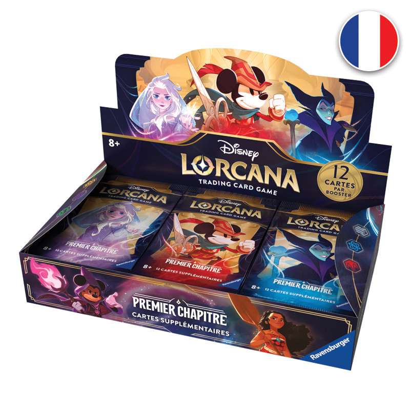 Display 24 Boosters Premier Chapitre Ravensburger Lorcana Display 24 Boosters Premier Chapitre Ravensburger Lorcana