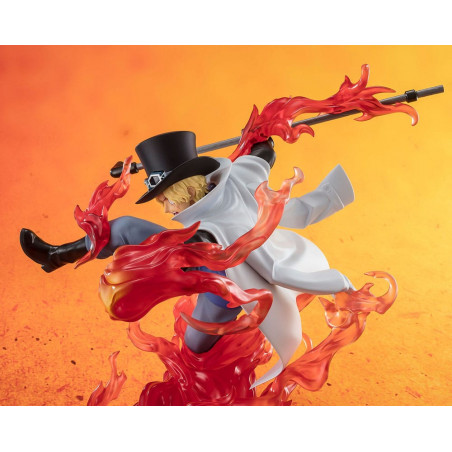 Figura Sabo Fire Fist De One Piece, Versión Rook Check Extra Battle, 19 Cm, Colección Figuarts Zero