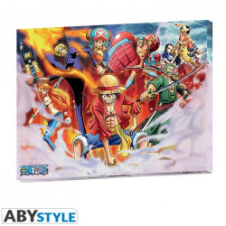 ONE PIECE Toile imprimée Équipage Abystyle