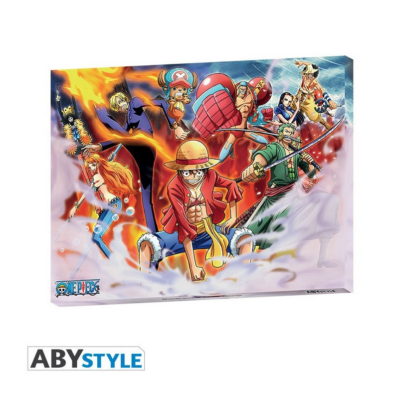 ONE PIECE Toile imprimée Équipage Abystyle ONE PIECE Toile imprimée Équipage Abystyle