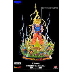 Statue HQS Dioramax Son Goku Super Saiyan Standard Color Tsume Art Dragon Ball Z