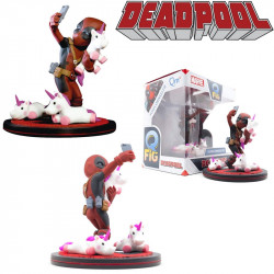  DEADPOOL Figurine Deapool Unicorselfie Q-Fig Quantum Mechanix