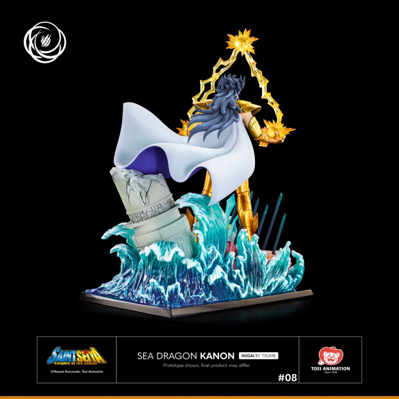 Saint Seiya Sea Dragon Kanon Ikigai Licensed Statue - Toei Animation & Tsume Studio [Pre-Order Closed]