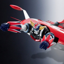 GOLDORAK Figurine & Soucoupe Super Robot Chogokin Bandai