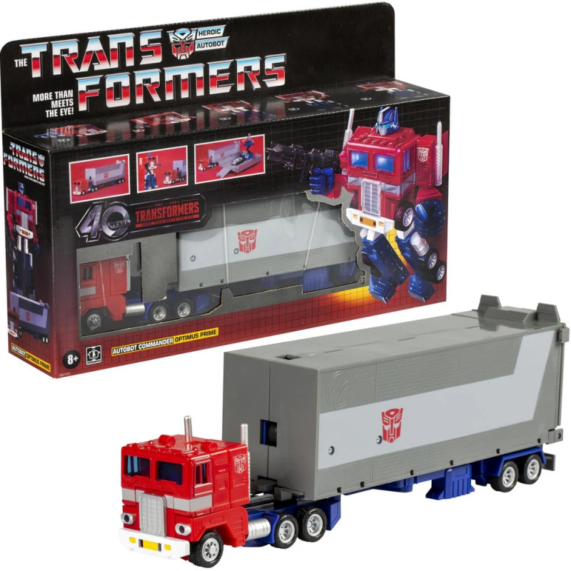 TRANSFORMERS Retro G1 Figurine Autobot Commander Optimus Prime TRANSFORMERS Retro G1 Figurine Autobot Commander Optimus Prime