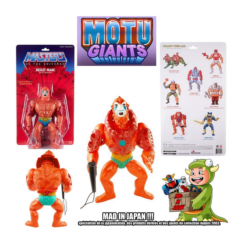 MOTU GIANTS Figurine Le Monstre ( Beast Man) Mattel MOTU GIANTS Figurine Le Monstre ( Beast Man) Mattel
