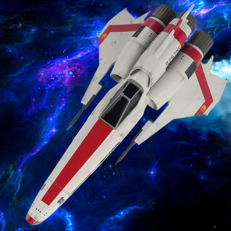 BATTLESTAR GALACTICA Réplique Viper Mark II "Husker" Eaglemoss BATTLESTAR GALACTICA Réplique Viper Mark II "Husker" Eaglemoss