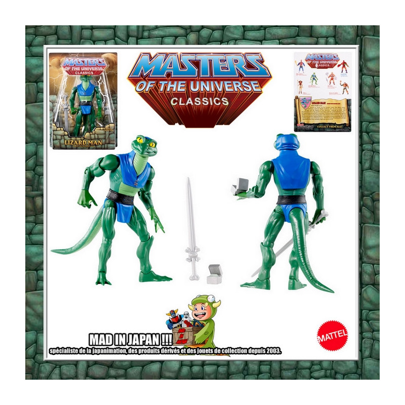 MAITRES DE L'UNIVERS CLASSICS Lizard Man MAITRES DE L'UNIVERS CLASSICS Lizard Man