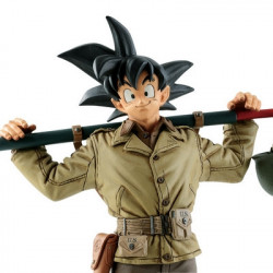 DRAGON BALL Figurine BWFC Son Goku Military Banpresto