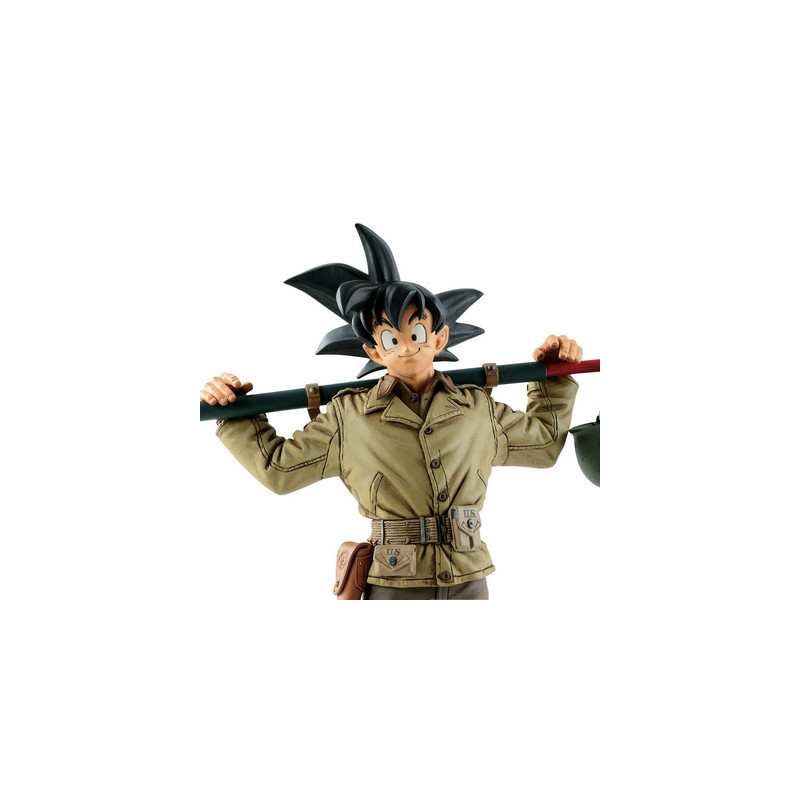 DRAGON BALL Figurine BWFC Son Goku Military Banpresto