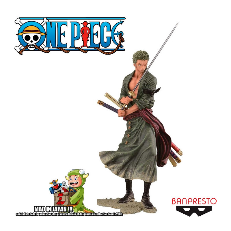 ONE PIECE figurine Zoro Creator x Creator Banpresto ONE PIECE figurine Zoro Creator x Creator Banpresto