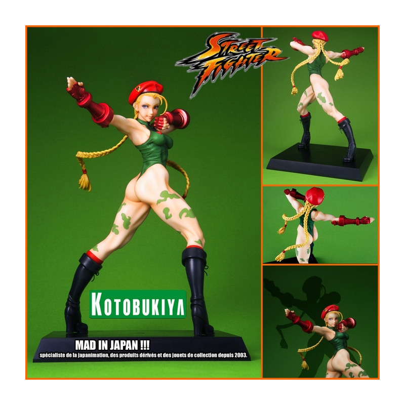 BISHOUJO figurine Cammy Street Fighter Kotobukiya BISHOUJO figurine Cammy Street Fighter Kotobukiya