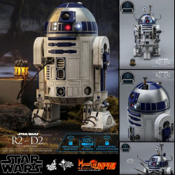  STAR WARS Figurine R2-D2 Movie Masterpiece Deluxe Hot Toys