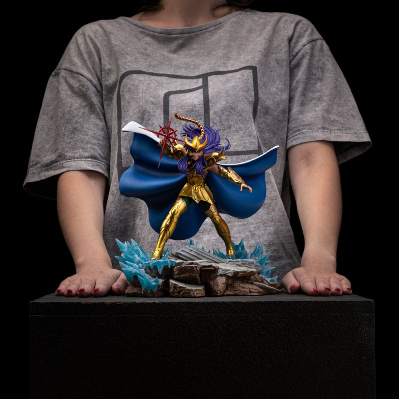 IRON STUDIOS CYGNUS Hyoga Saint Seiya Deluxe BDS Arte Escala 1/10 Estatua Modelo GK EUR 377,08 - ES
