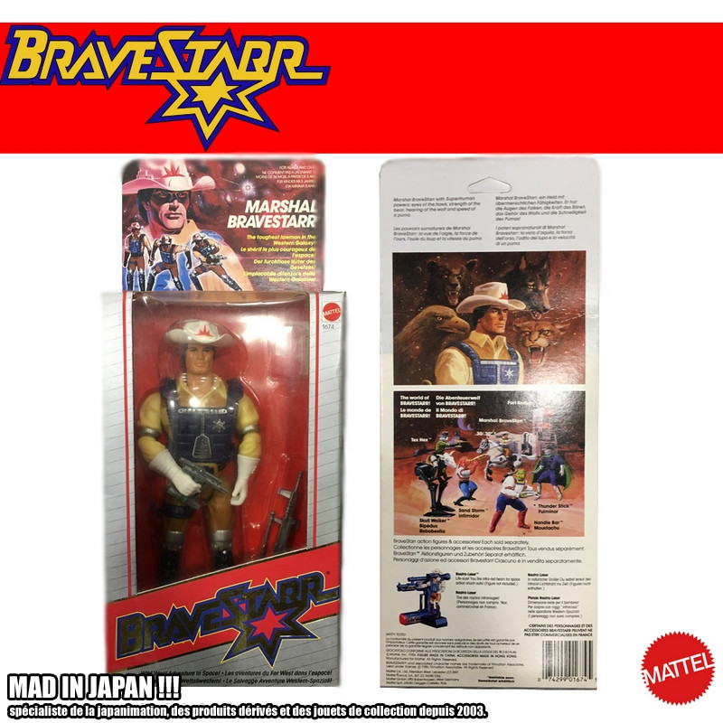 BRAVESTARR figurine Marshall Bravestarr Mattel