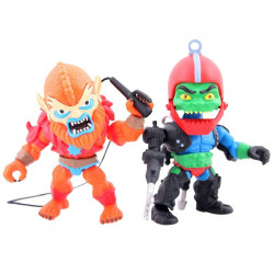 MAITRES DE L'UNIVERS Box Trap Jaw & Beast Man Convention Exclusive