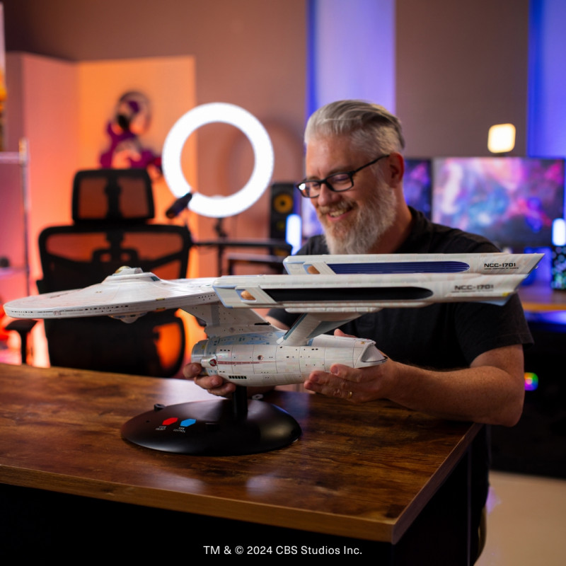R plique Die Cast Enterprise NCC 1701 Takara Tomy Star Trek R plique die cast enterprise ncc 1701 takara tomy star trek