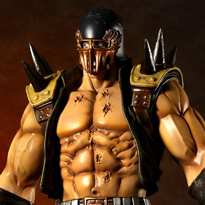 Figurine Mega Soft Vinyl Jagi Kaiyodo Hokuto No Ken Fist of the North Star Figurine Mega Soft Vinyl Jagi Kaiyodo Hokuto No Ken Fist of the North Star