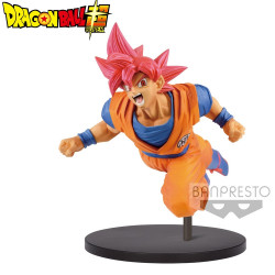  DRAGON BALL SUPER figurine Son Goku SSJ God Fes !! Banpresto