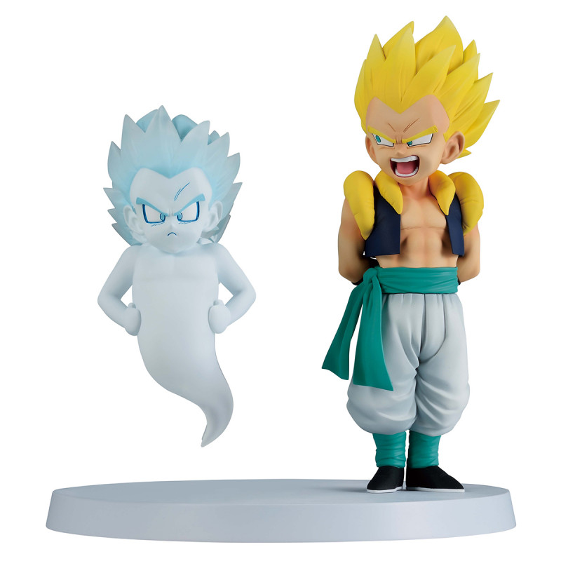 Figurine Gotenks SSJ3 Dragon Ball Z 22 Cm Avec Socle - PVC Neuf, Scellé, Manga