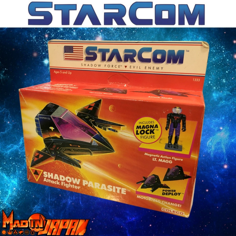STARCOM Vaisseau Shadow Parasite Coleco