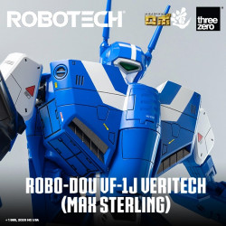Figurine Robo-Dou VF-1J Veritech Max Sterling ThreeZero Robotech