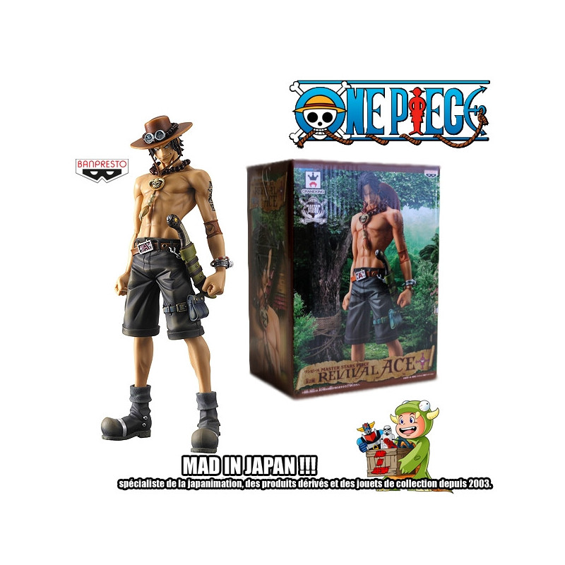 ONE PIECE figurine Master Stars Piece Ace Revival Banpresto ONE PIECE figurine Master Stars Piece Ace Revival Banpresto