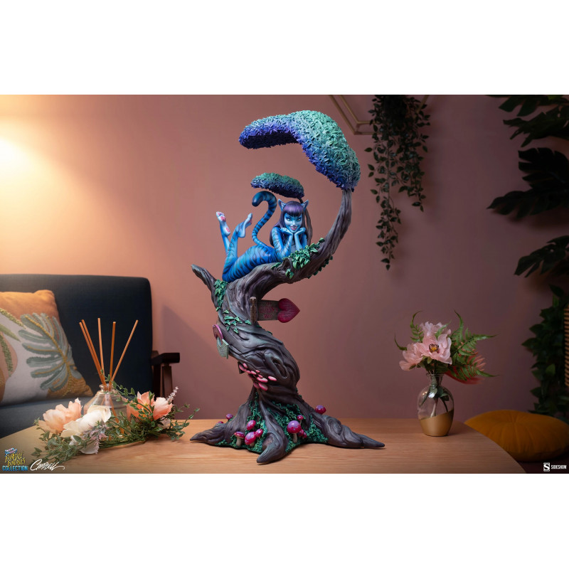 SIDESHOW FAIRYTALE FANTASIES Collection Lady Cheshire Cat Deluxe Edition 63Cm EUR 829,00 - ES