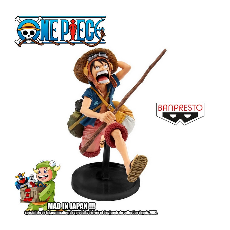 ONE PIECE figurine Luffy Scultures Banpresto