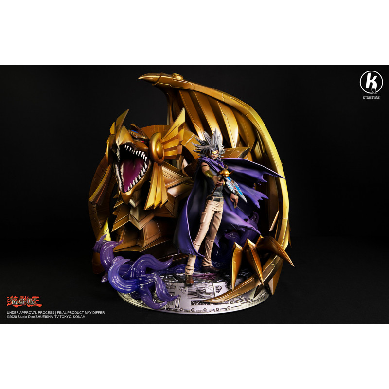Statue Marik et le dragon ailé de Râ Kitsune Statue Yu-Gi-Oh