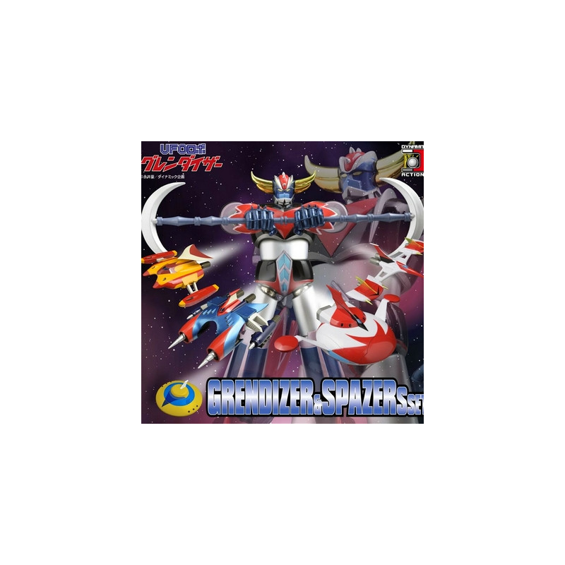 GOLDORAK Figurine Grendizer & Spazers Dynamite Action Evolution Toy