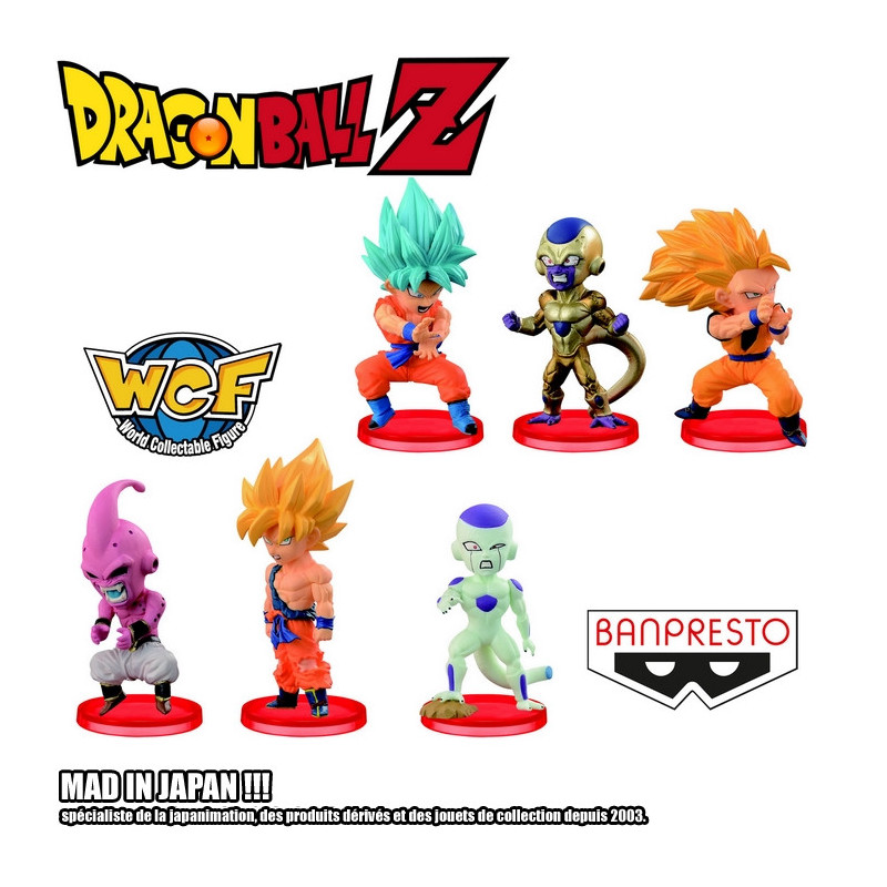 DRAGON BALL SUPER figurines WCF série III Banpresto DRAGON BALL SUPER figurines WCF série III Banpresto
