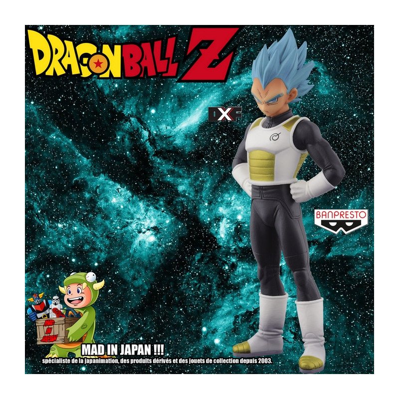 DRAGON BALL Z Resurrection of F. figurine Vegeta Super Saiyan God DXF Banpresto DRAGON BALL Z Resurrection of F. figurine Vegeta Super Saiyan God DXF Banpresto