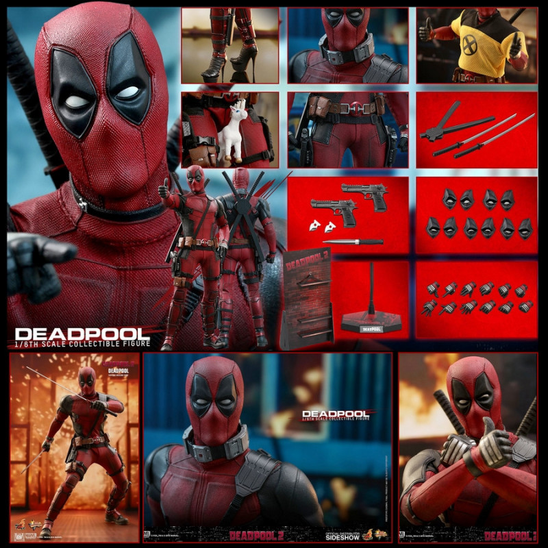 Figurine Hot Toys Cable Deadpool 2 - 1/6 30cm Movie Masterpiece Neuve