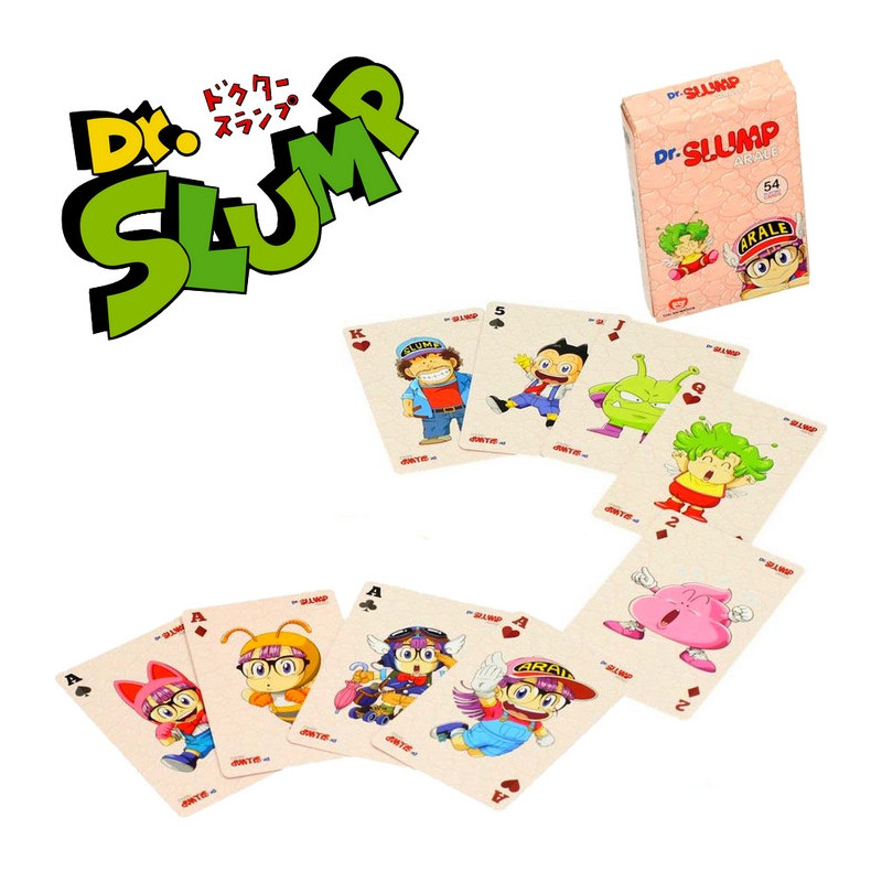 DR SLUMP Jeu de cartes à jouer SD Toys