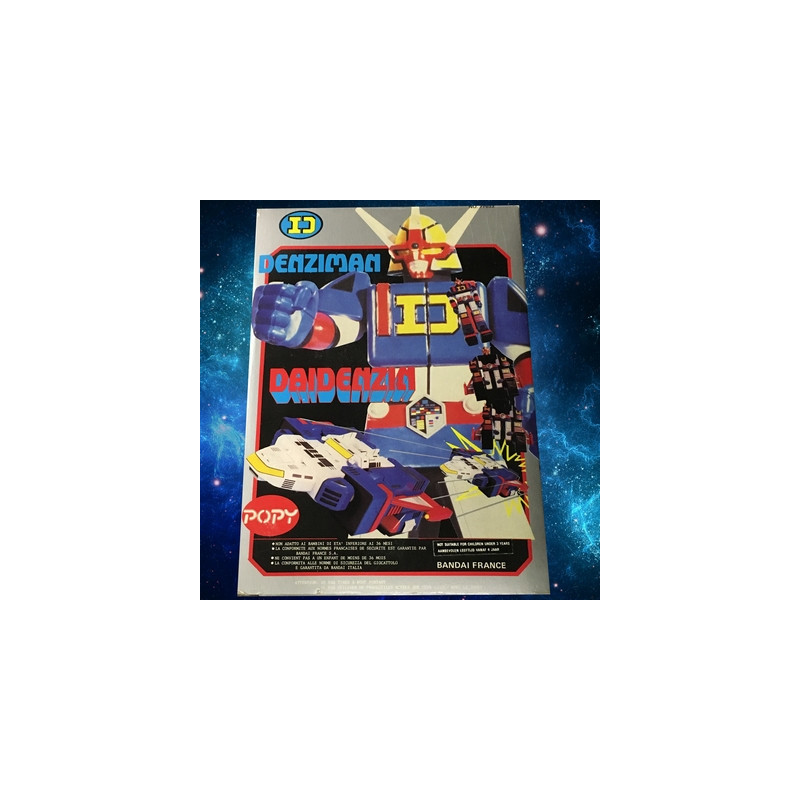 DENZIMAN Robot Daidenzin Popy Bandai France DENZIMAN Robot Daidenzin Popy Bandai France