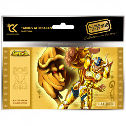 Golden Ticket Aldebaran Cartoon Kingdom Saint Seiya