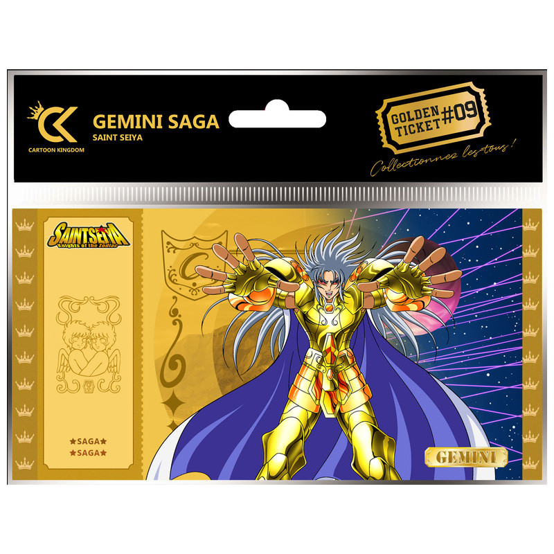 Golden Ticket Saga Cartoon Kingdom Saint Seiya