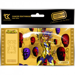 Golden Ticket Deathmask Cartoon Kingdom Saint Seiya