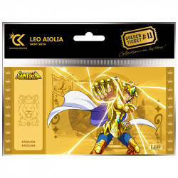 Golden Ticket Aiolia Cartoon Kingdom Saint Seiya