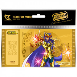 Golden Ticket Miro Cartoon Kingdom Saint seiya