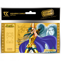 Golden Ticket Camus Cartoon Kingdom Saint Seiya