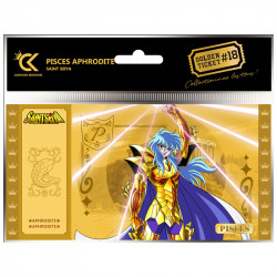 Golden Ticket Aphrodite Cartoon Kingdom Saint Seiya