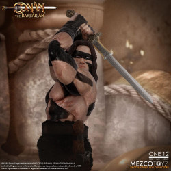 Figurine Conan 1982 War Paint Edition One:12 Mezco Toyz Conan le Barbare