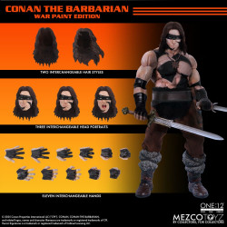Figurine Conan 1982 War Paint Edition One:12 Mezco Toyz Conan le Barbare